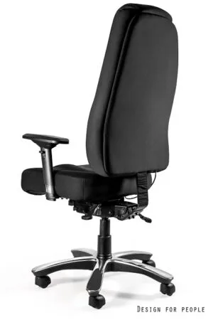 Fotel dyspozytorski COMMANDER 24/7 czarny, tkanina