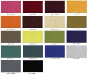 Fotel APOLLO SKID, biały stelaż, tkanina 18 kolorów