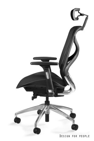 HERO fotel biurowy czarny, siatka lub tkanina