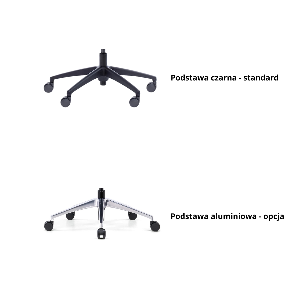 DEEO fotel biurowy czarny, siatka/tkanina 5 kolorów - obrazek 8