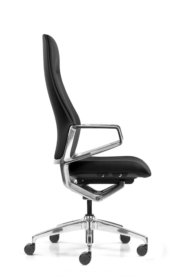 ZIRA fotel biurowy skóra naturalna - obrazek 2