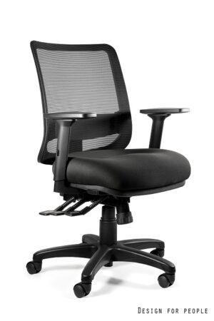 SAGA PLUS M fotel biurowy 24/7, kolory siatka/tkanina