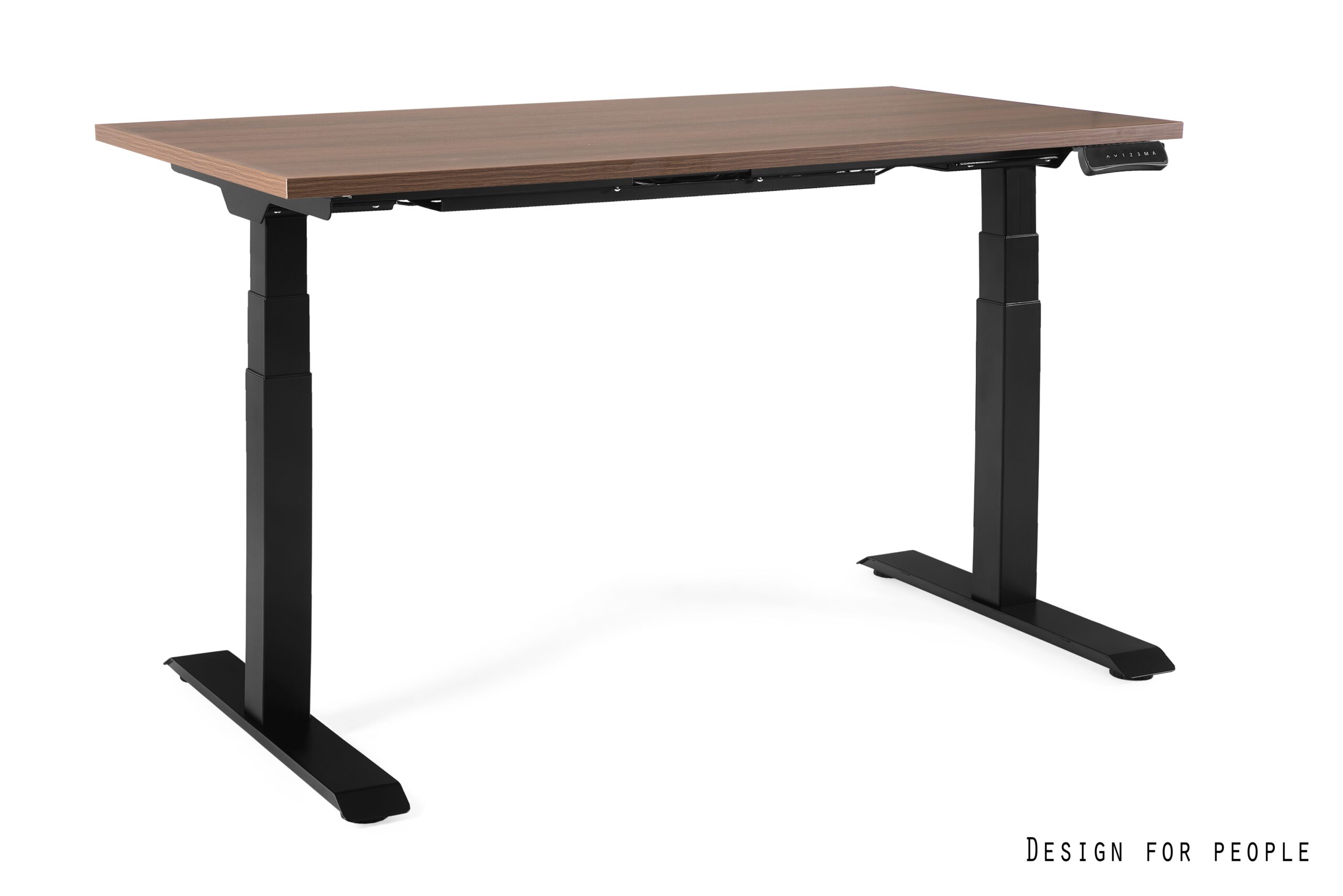 GROW biurko elektryczne, czarny stelaż, blat 4 kolory - obrazek 2