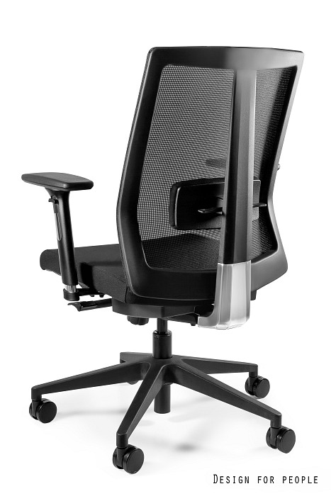 SCOPE LOW fotel biurowy czarny siatka/tkanina - obrazek 2