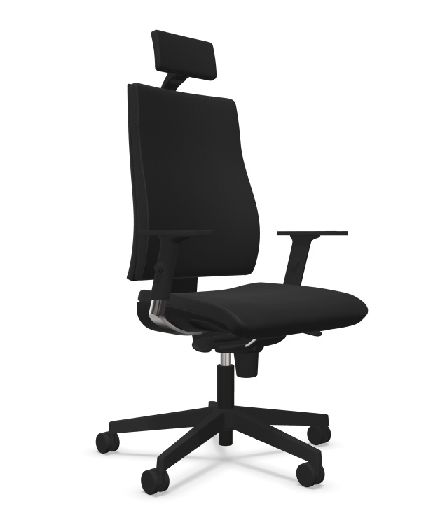 INTRATA fotel biurowy, 2 kolory, tkanina - obrazek 3