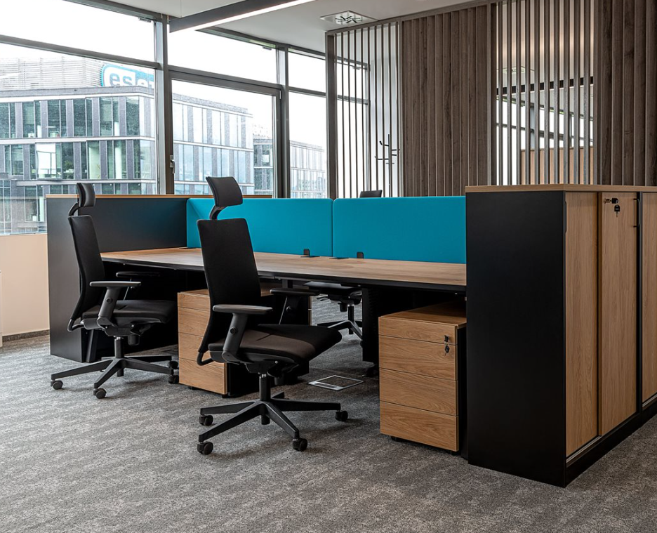 INTRATA fotel biurowy, 2 kolory, tkanina - obrazek 8