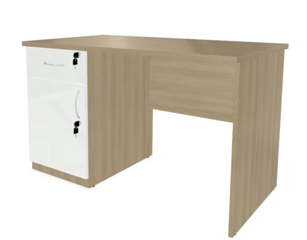 HEBE BP21/7 Biurko szafkowe lewe 118,5x70x74h