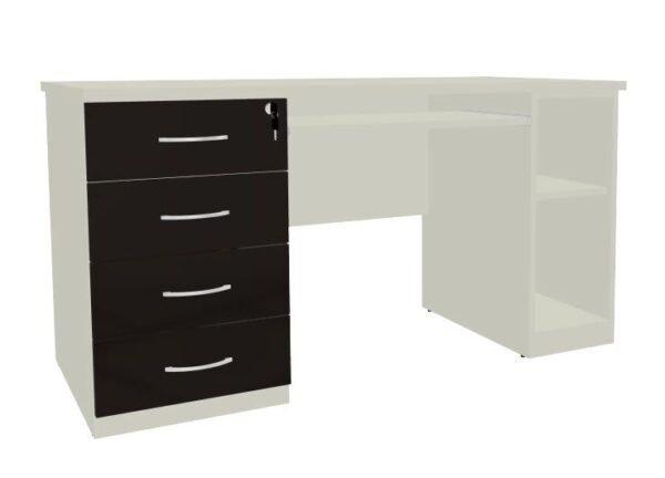 HEBE BP25/7 Biurko szafkowe lewe 138,5x70x74h - obrazek 3