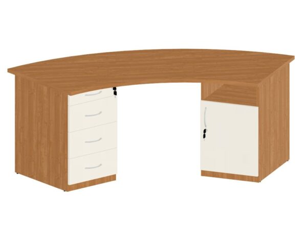 HEBE BP34/7 Biurko szafkowe prawe 200x70x74h - obrazek 2