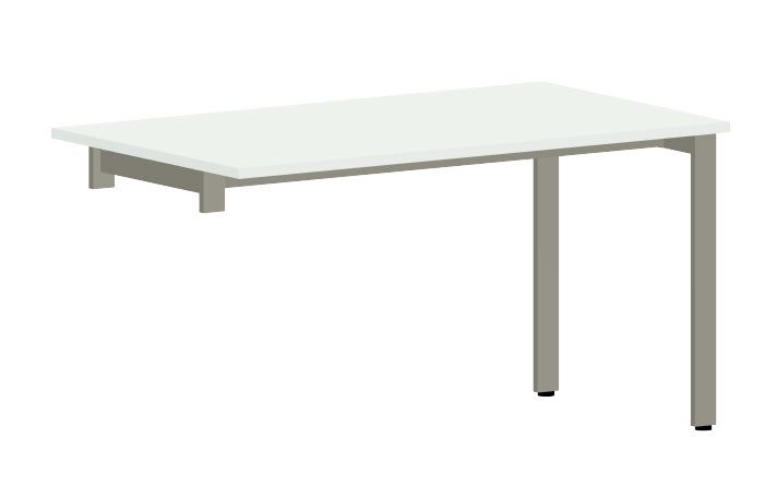 NOTER PO117 Biurko pojedyncze lewe 138,5x70x74h - obrazek 2