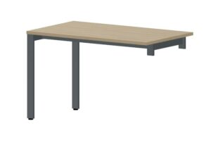 NOTER PO107 Biurko pojedyncze prawe 138,5x70x74h