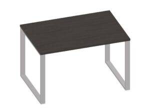 NOTER PZ107 Biurko pojedyncze na nogach o profilu zamknietym 118,5x70x74h