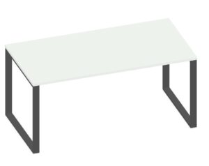 NOTER PZ17 Biurko pojedyncze na nogach o profilu zamkniętym 178,5x70x74h