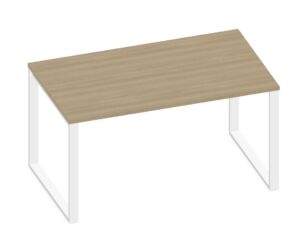 NOTER PZ77 Biurko pojedyncze na nogach o profilu zamkniętym 138,5x70x74h