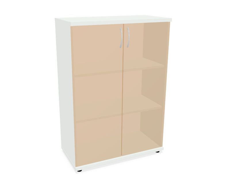 HEBE TS304 regał z witryną 80,2x40x114,5h - obrazek 3