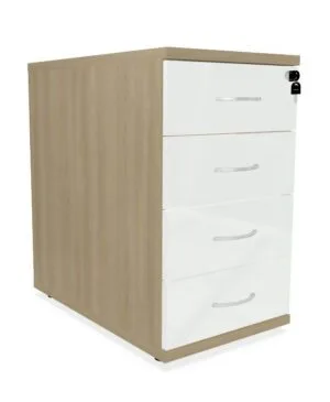 HEBE BP95/8 kontener o wysokości biurka 43,2x80x74h