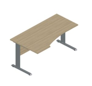 HEBE BE06/7 Biurko profilowane lewe 158,5/70×90/74h