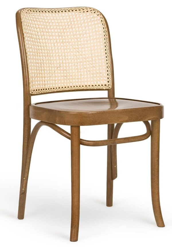 CLASSIC krzesło drewniane bukowe oparcie wyplot ręczny Paged ( A-8114 )