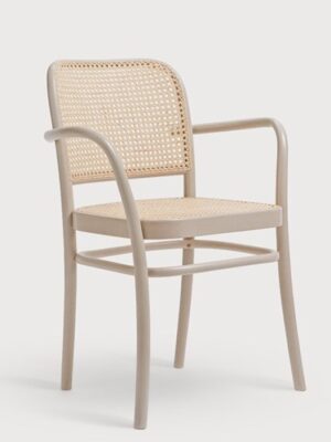 BENKO krzesło drewniane bukowe oparcie mata Paged ( B-8130 )