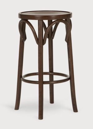 Taboret drewniany bukowy emaliowany Paged ( C-4368 )