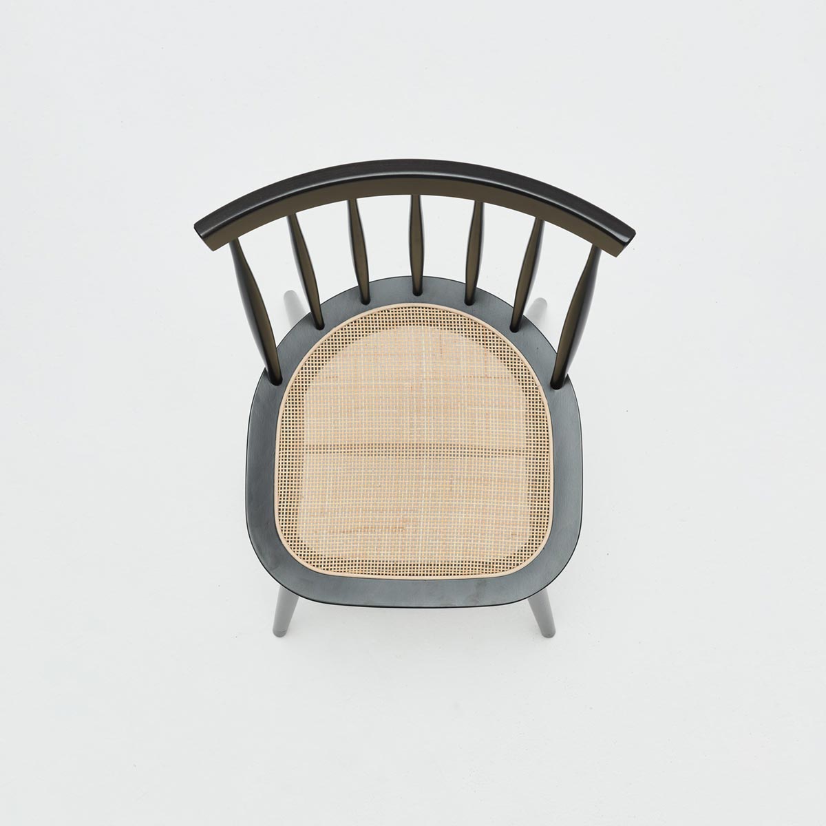 ANTILLA ERBA krzesło drewniane lakierowane siedzisko mata Paged - obrazek 3