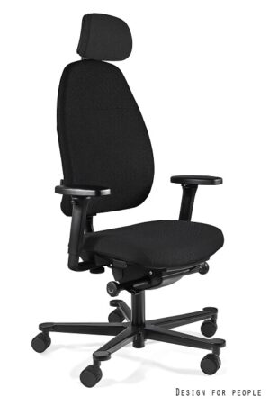 MAGIC fotel czarny, tkanina