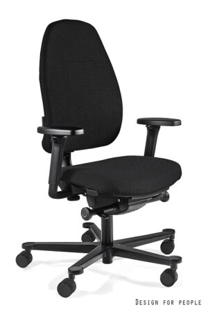 MAGIC M fotel czarny, tkanina