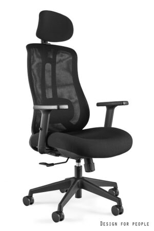 Krzesło ergonomiczne Vista, regulowane zgodne z BHP