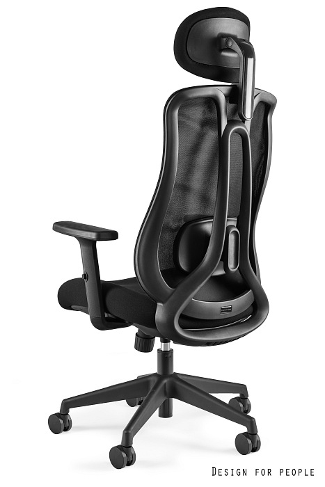 Krzesło ergonomiczne Vista, regulowane zgodne z BHP - obrazek 3